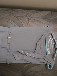 Elegant Gray Dress