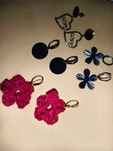 New Handmade Earrings - Funky Combo Set