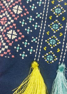 Cute Girls&#39; Navy Blue top