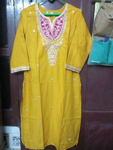 Embroidery Kurta Set