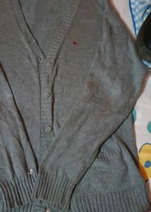Unisex Polo Cardigan