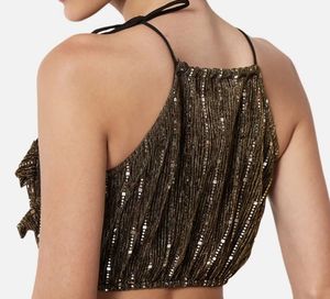 ✨Halter Neck Sequin Blouse🖤✨