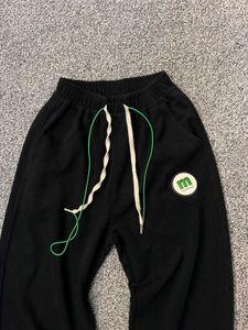 Black Casual Logo Sweatpants