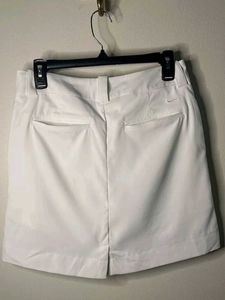 White Golf Skort