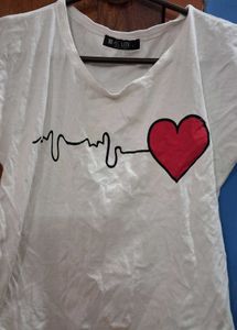 White Casual Top