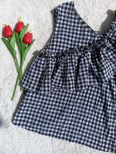 Clearance Sale! Mango Assymetrical Ruched Top