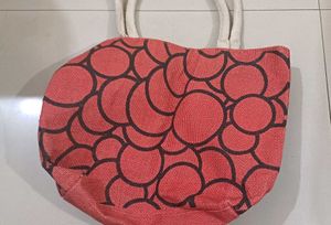 beautiful jute hand bag