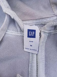 GAP Gray Zip-Up Hoodie