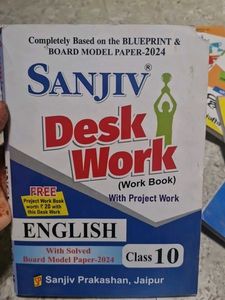 Class 10 Sanjiv Desk Work Books Bundle