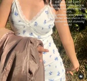 Floral Lace Trim Mini Dress