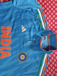 India Team Odi World Cup Jersey(Player Edition)