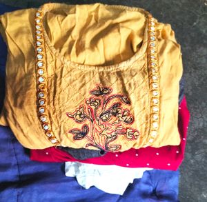1 Frock 3 Kurtis