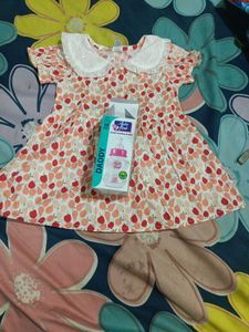 New Dress With Tag For 18-24 Month