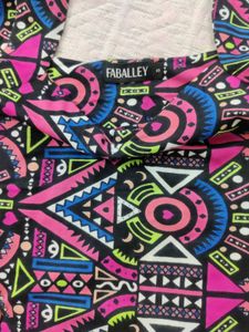 Funky Pattern Sleeveless Top
