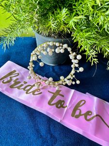 Shine like queen bride crown and tag.🎉