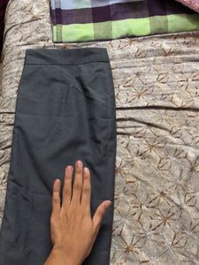 Gray Formal Pencil Skirt (new)