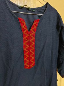 A Line Kurtha