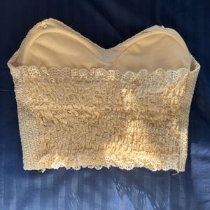 pinterest aesthetic padded tube top
