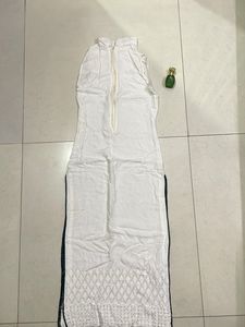 Straight High Neck Kurti