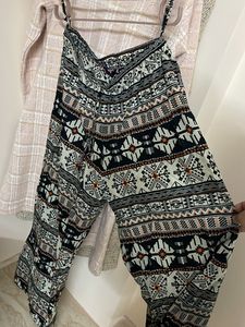 Flared Cotton Stylish Boho Pants