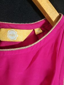 Mohr Pink Printed Kurta(women&#39;s)