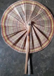 Bamboowala Handcrafted Bamboo Round Shape Folding