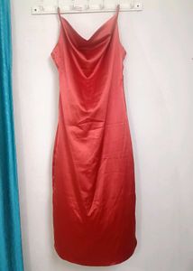 Urbanic Premium Satin Slip Dress