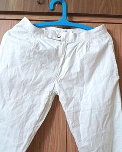 Men White Pant