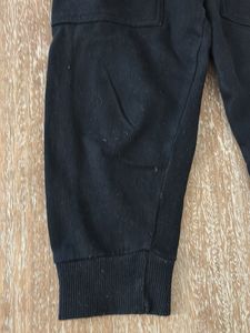 Boys Black Joggers