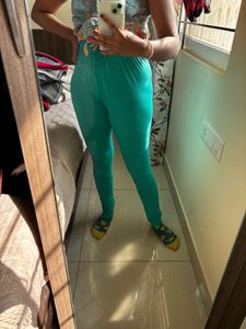 Black &amp; Blue Leggings Combo