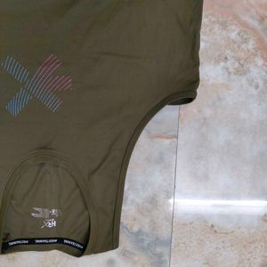 HRX Gym Wear Set Sleeveless + Bottom Tights