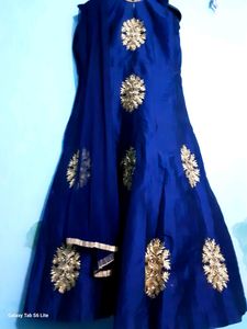 Royal Blue Ethnic Gown