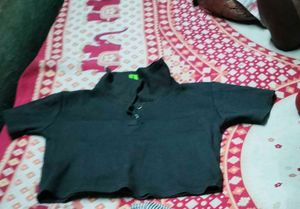 Greyish Black Top