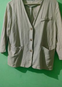 L&#39;ECCOVE Khaki Blazer