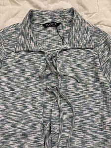 Tie Front Crop Top