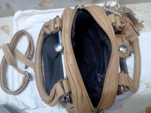 Heavy leather bag