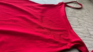 Red Bodycon Maxi Dress