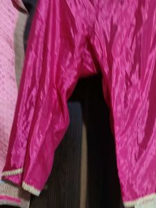 Chanderi Palazzo Kurti Set