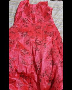 Elegant Pink Ethnic Gown