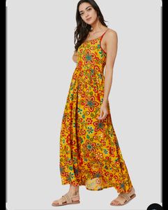 Floral Yellow Sundress