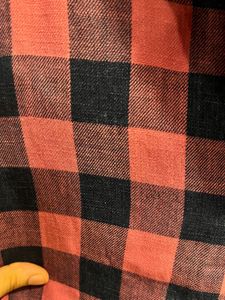 Checkered Shirt Dress