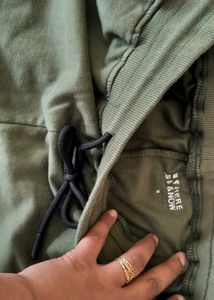 Olive Green Track Pants