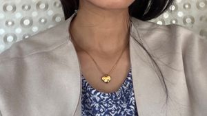 AND Print Blue Long Kurta