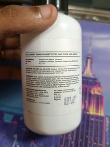 Minimalist Salicylic Acid Facewash