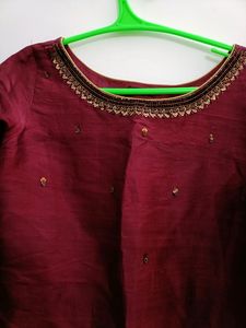 Pure Raw Silk Kurta