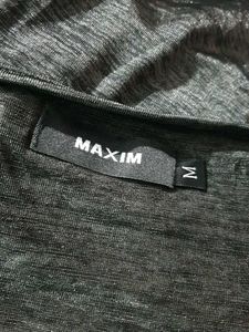 14412. Elegant Gray Mini Dress