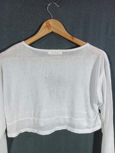 White Printed Top ( Women&#39;s)