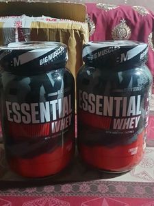 Big Muscles Essential Whey protein 1kg x 2