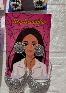 Boho Jhumka Earrings Set ( combo of 4)