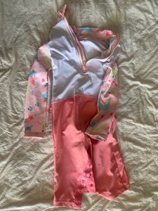 Sparingly Used UV Protected Swim Wear For Girl